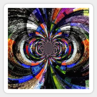 Abstract fractal Sticker